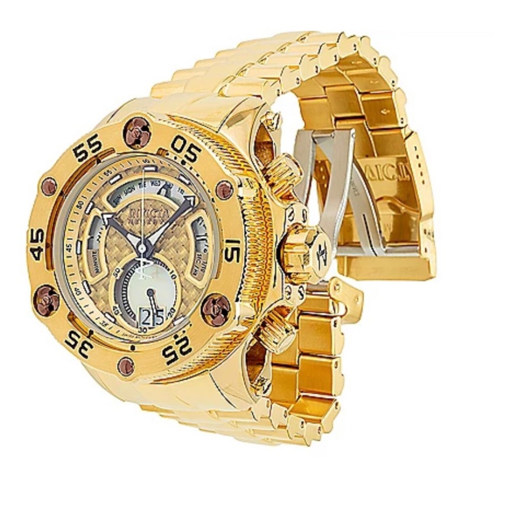 INVICTA Reserve Excursion Gold Label Watch - Picture 4 of 12